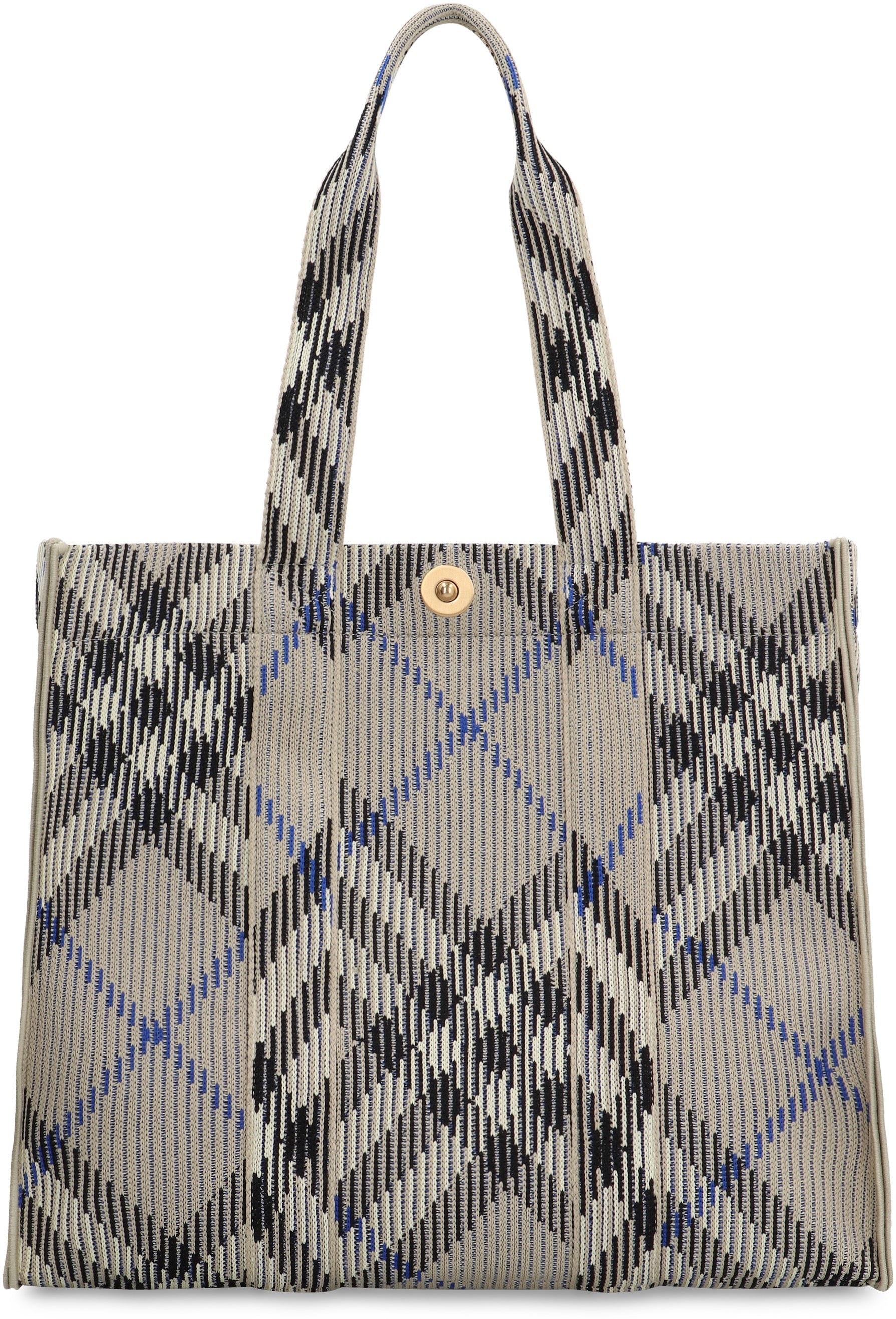 CHECK MEDIA CANVAS TOTE BAG