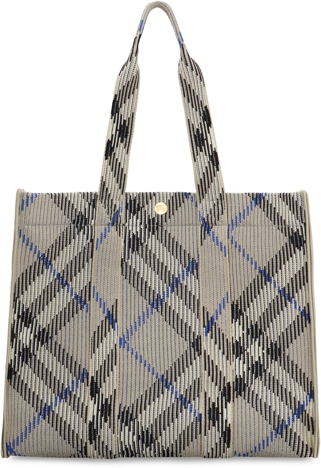 CHECK MEDIA CANVAS TOTE BAG
