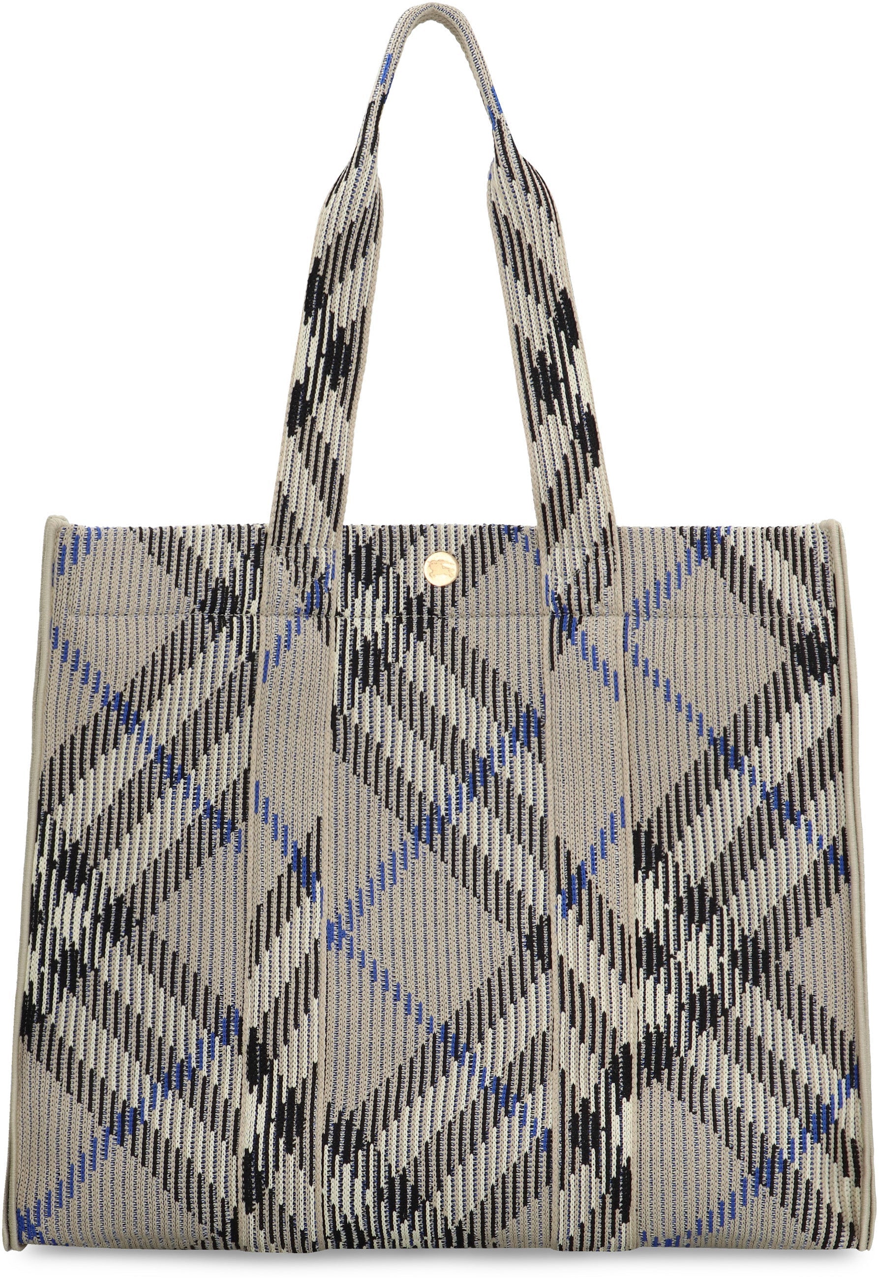 CHECK MEDIA CANVAS TOTE BAG