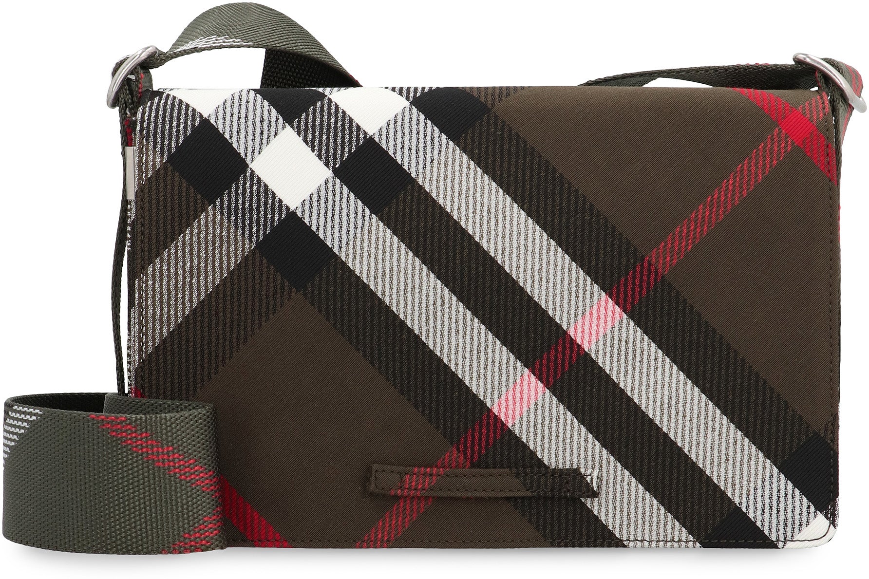 TRENCH FABRIC SHOULDER BAG