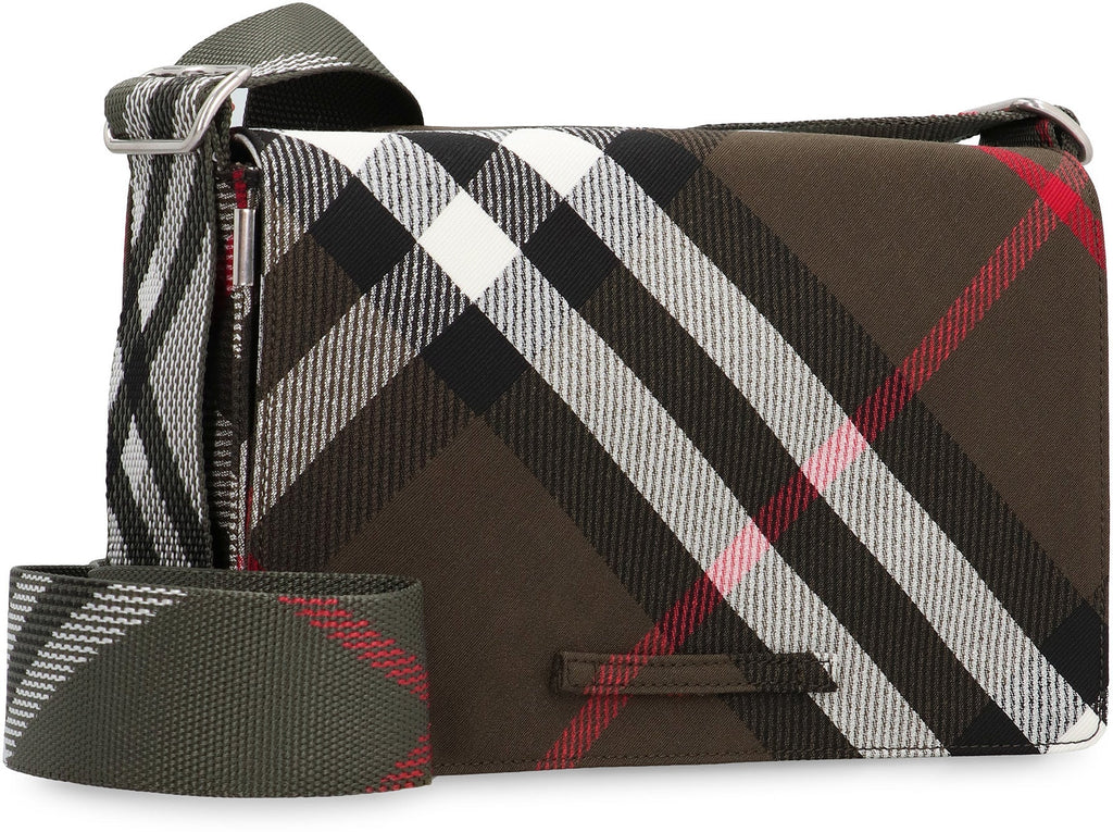 TRENCH FABRIC SHOULDER BAG