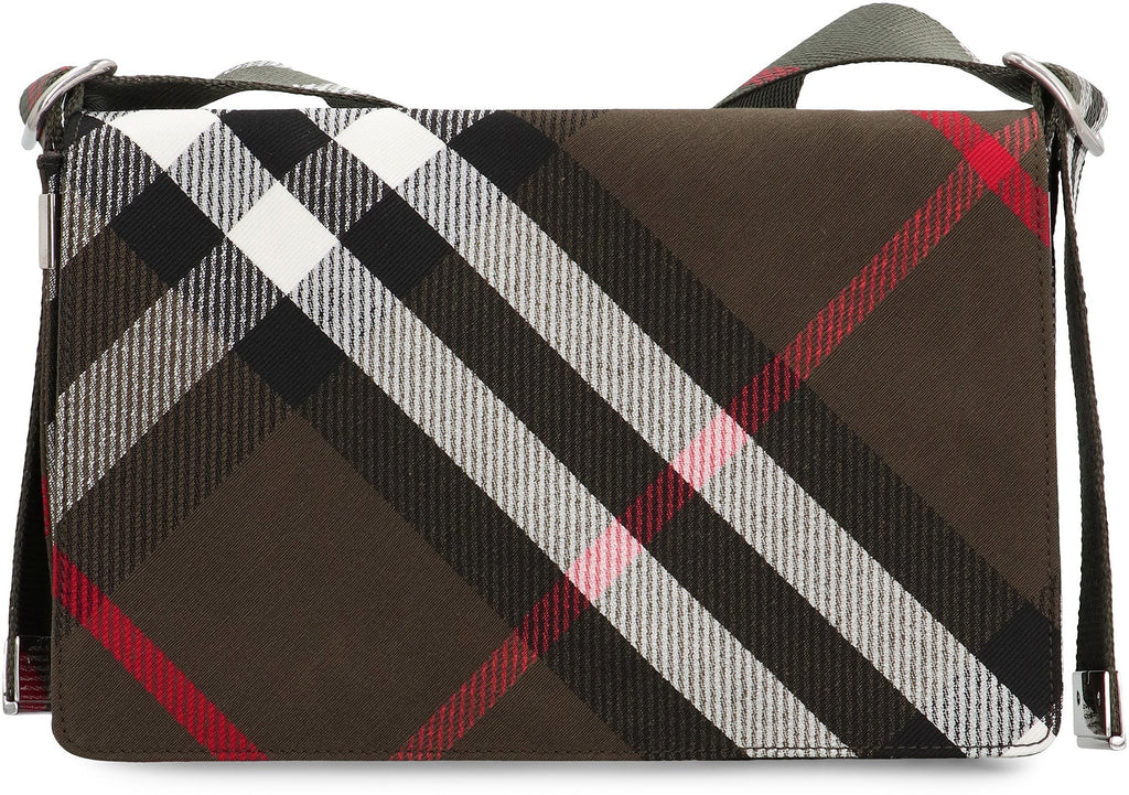 TRENCH FABRIC SHOULDER BAG