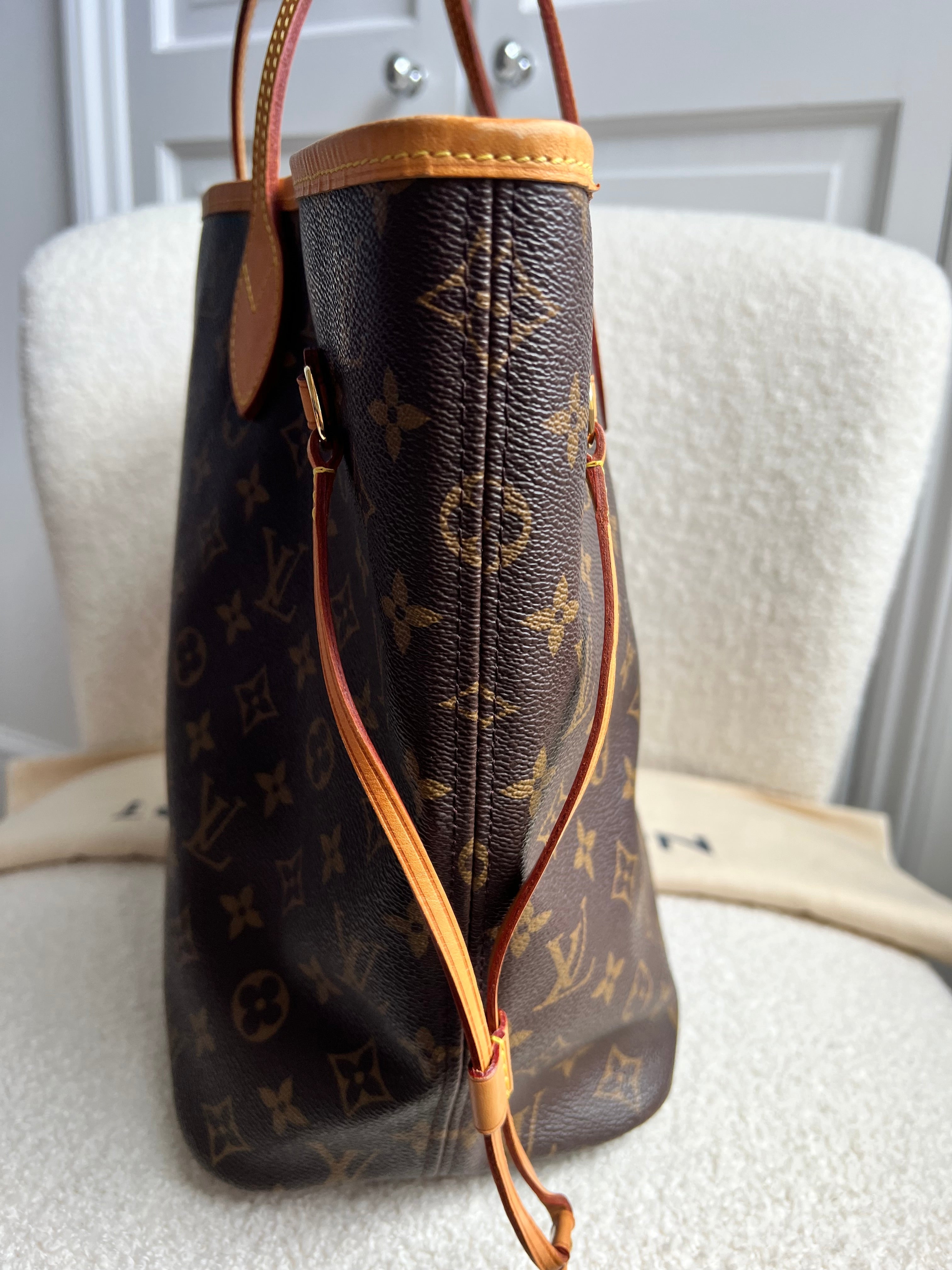 Louis Vuitton Neverfull MM Monogram Pivoine (RRP £1,410)