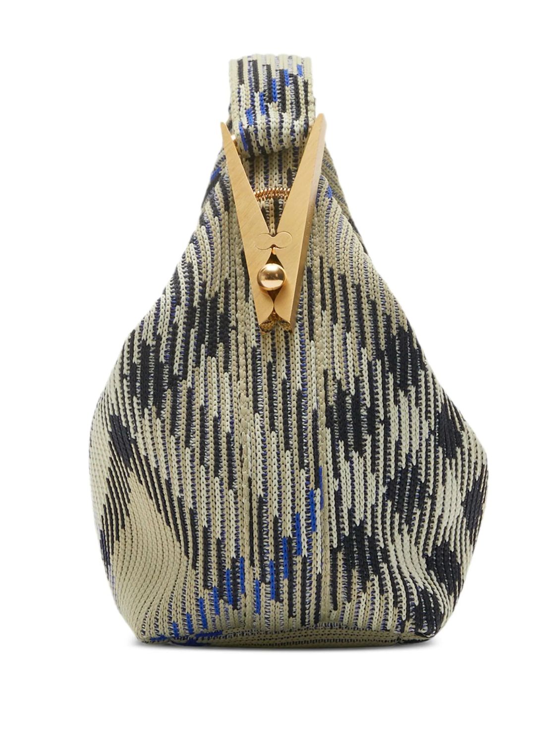 CHECK NYLON MINI HANDBAG