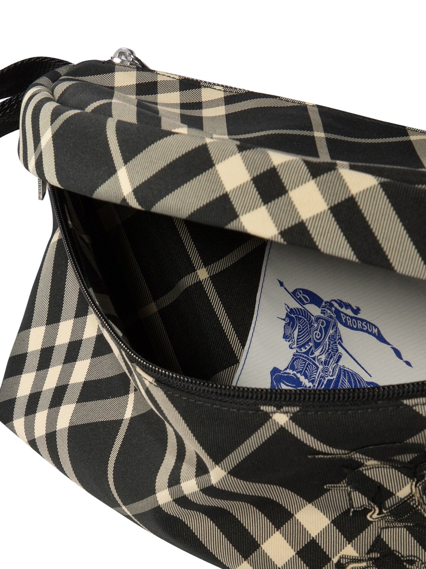 Check Belt Bag