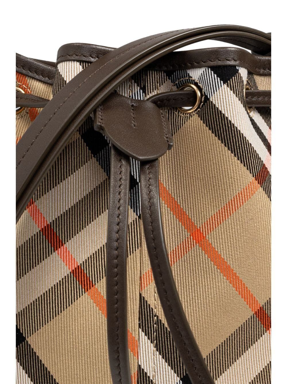 CHECK BUCKET BAG