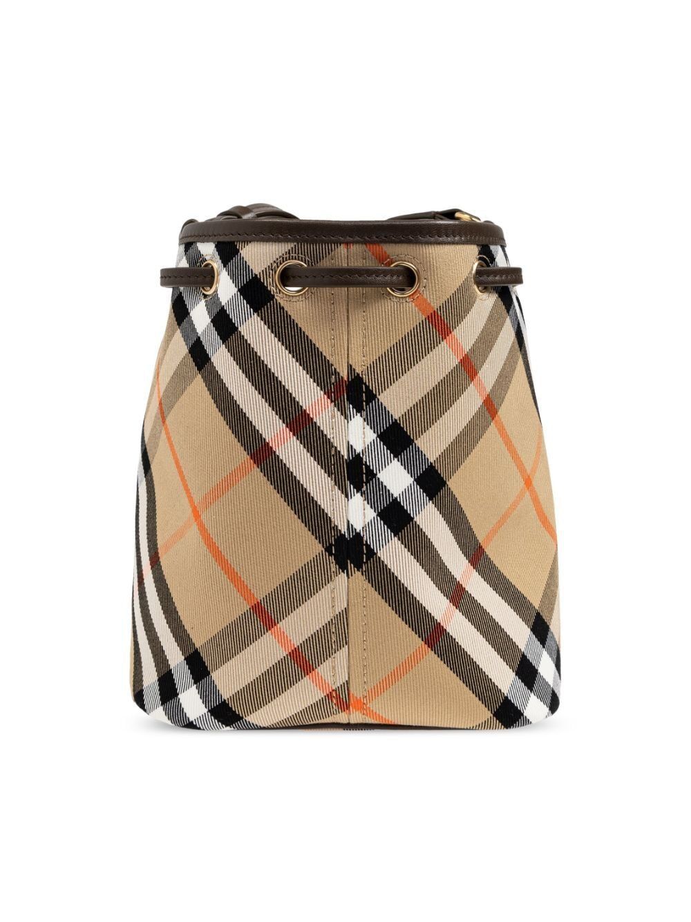 CHECK BUCKET BAG