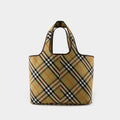 Medium Check Tote Bag