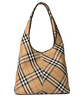 CHECK LARGE TOTE BAG