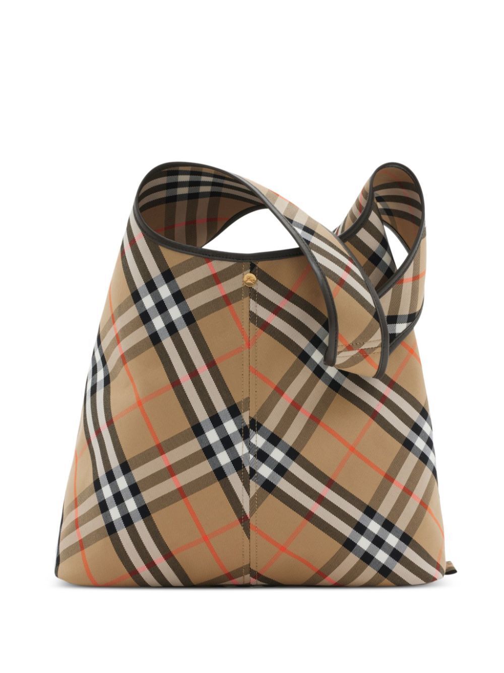 Large Check Shoulder Bag