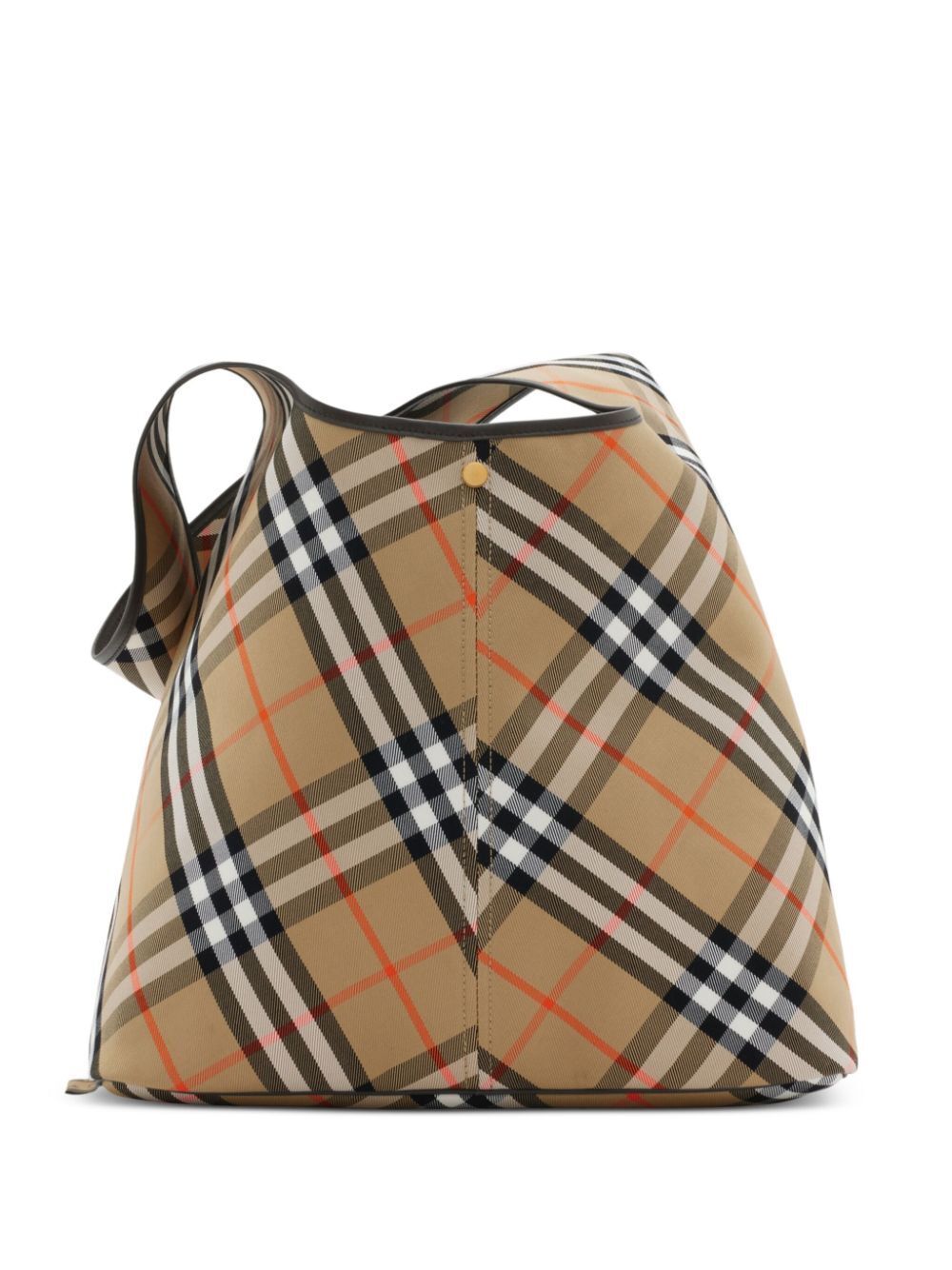 Large Check Shoulder Bag