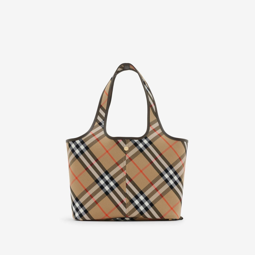 Small Check Tote