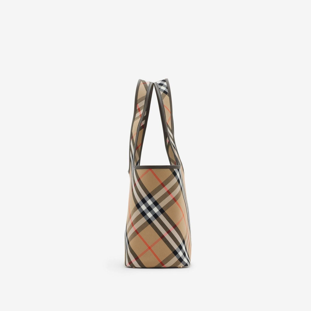 Small Check Tote