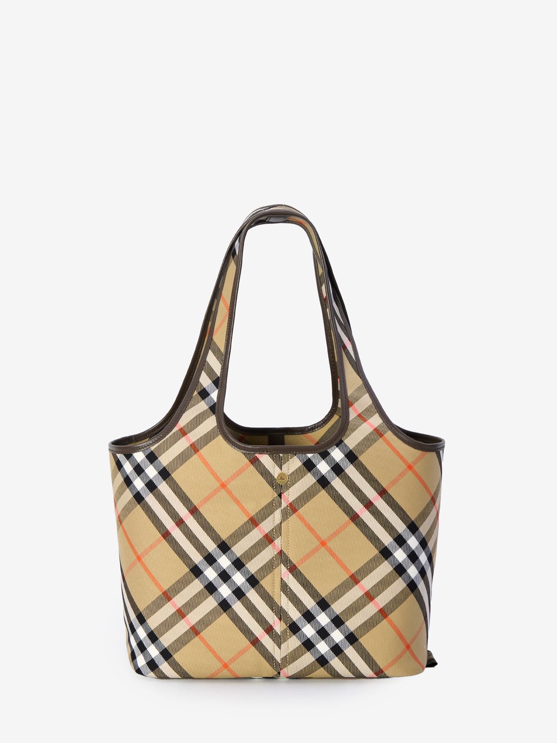 CHECK SHOPPER BAG