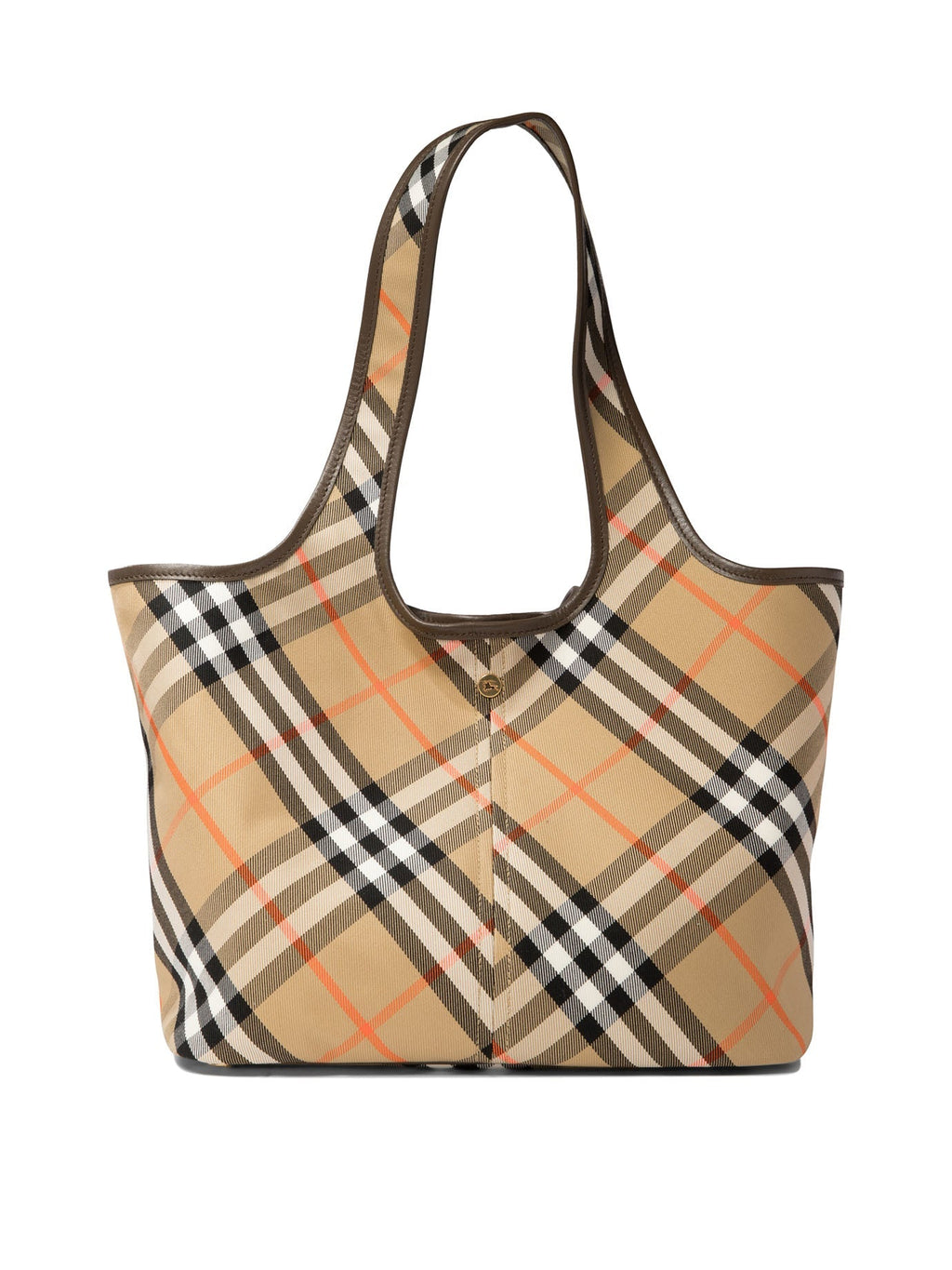 CHECK SMALL TOTE BAG