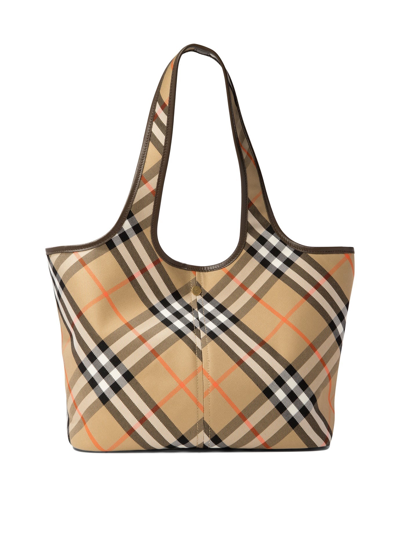 CHECK SMALL TOTE BAG