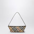 Burberry Beige Mini Bag With Check Pattern Women