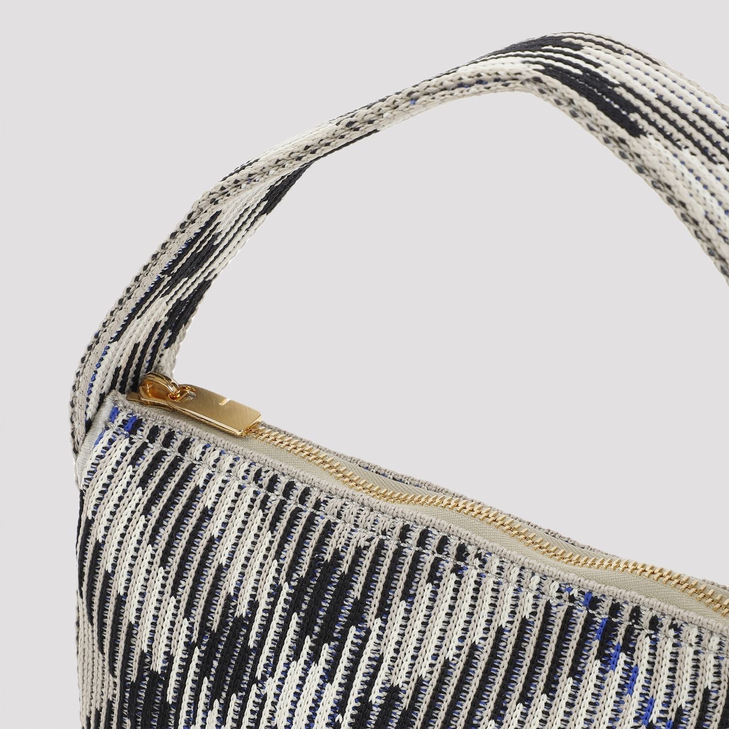 KNIT BAGUETTE PURSE