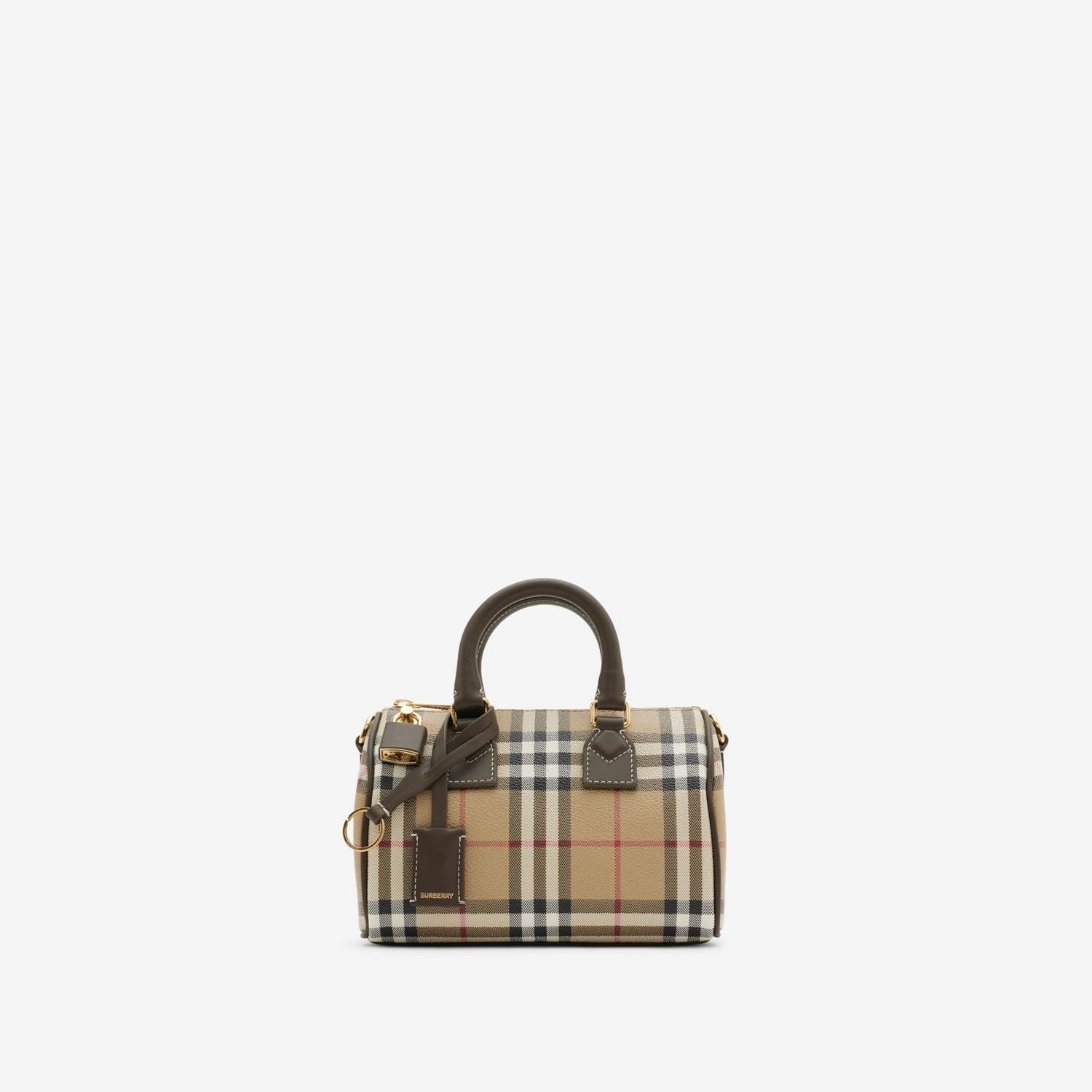 Check Mini Bowling Bag
