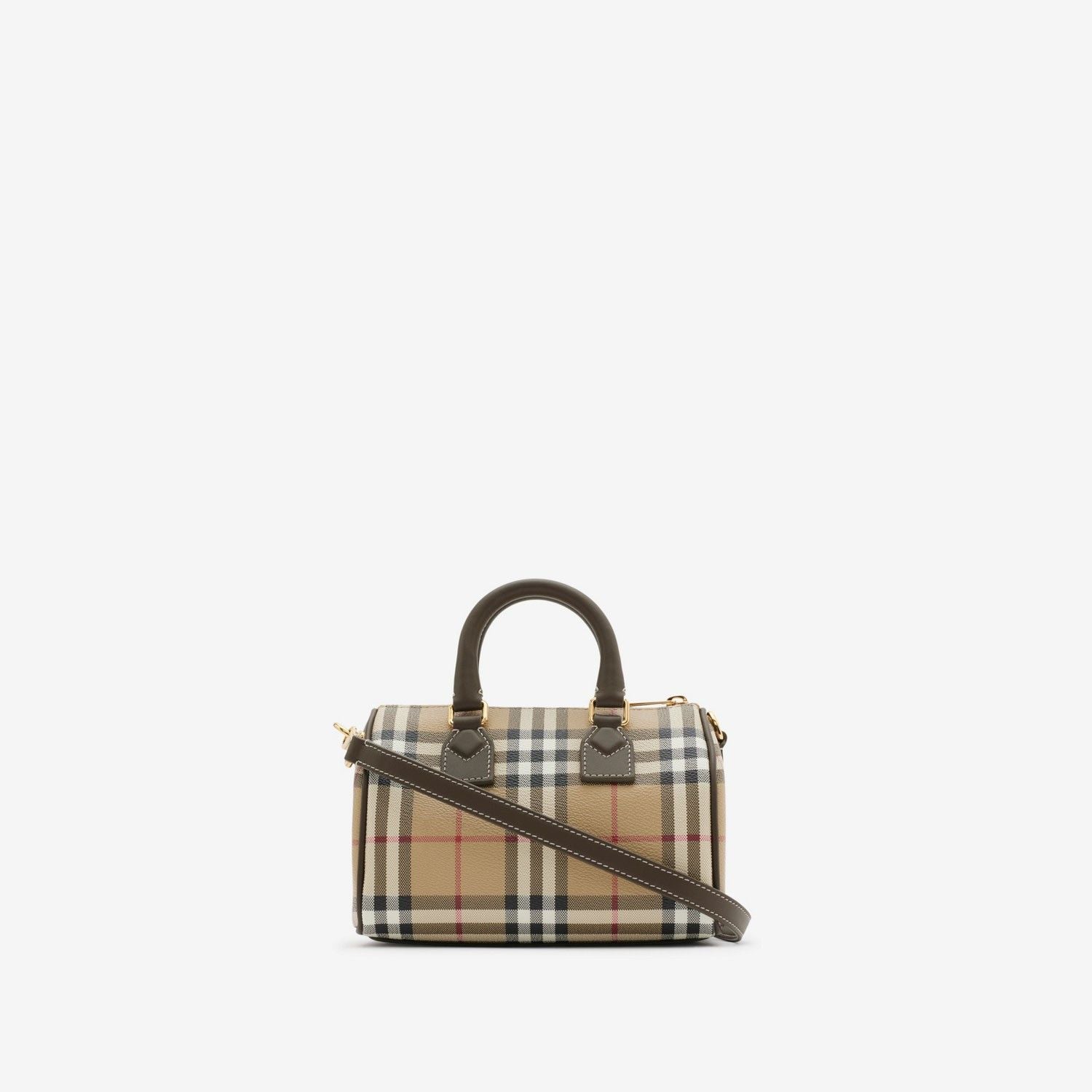Check Mini Bowling Bag