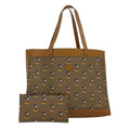 GUCCI Micro GG Disney Mickey Mouse Tote Bag PVC Leather Brown 547947 80986S