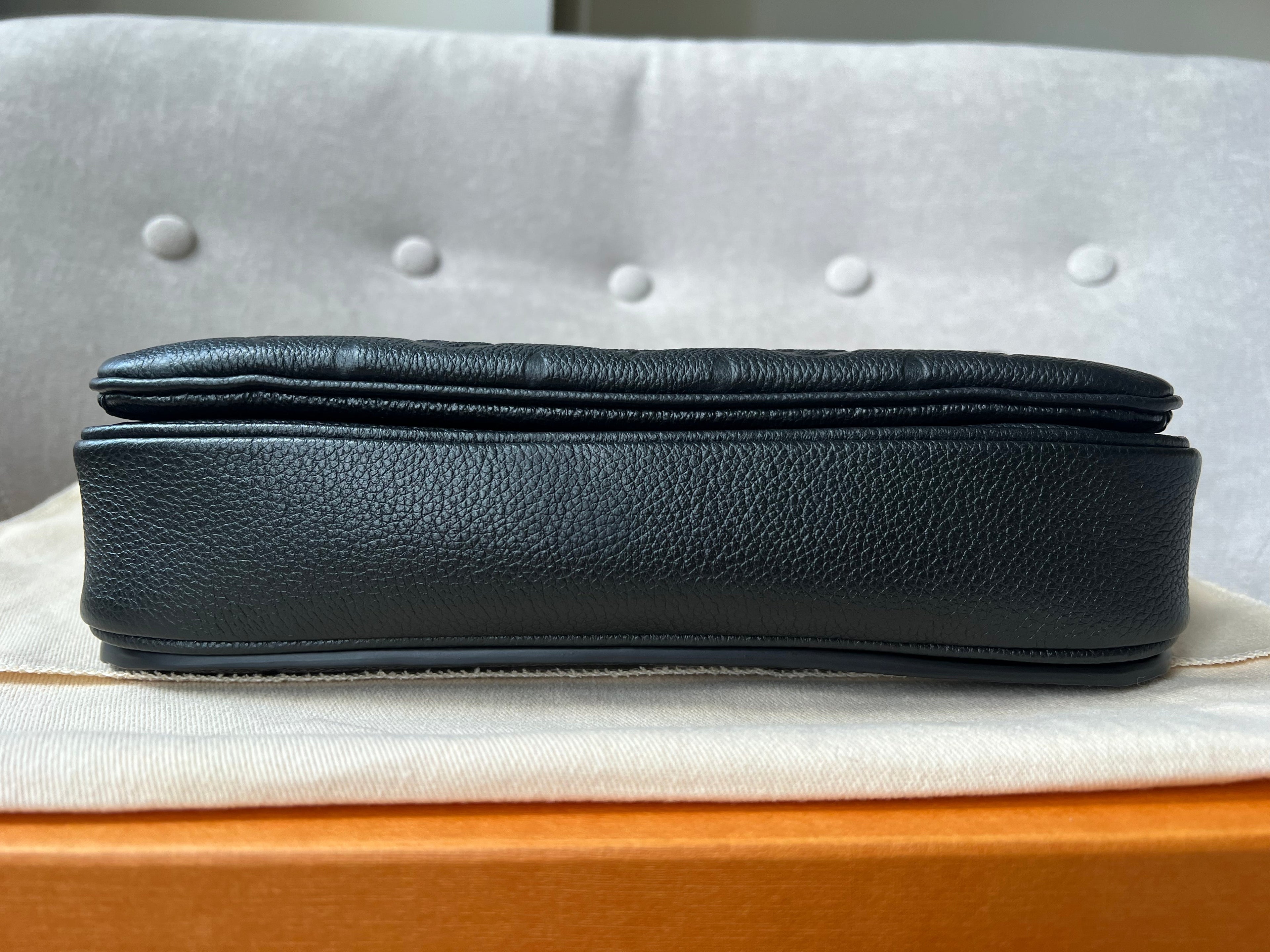 Louis Vuitton Pochette Metis Black Empreinte (RRP £2,110)