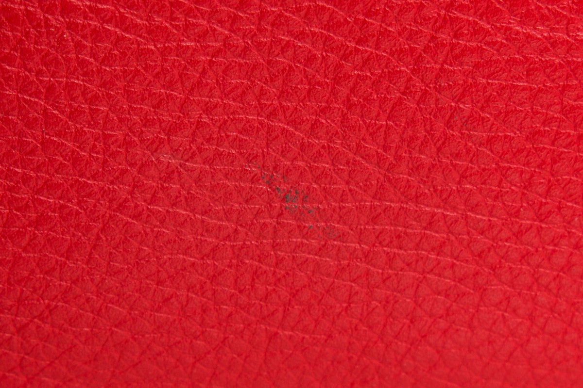 Escada Red Leather Pouch