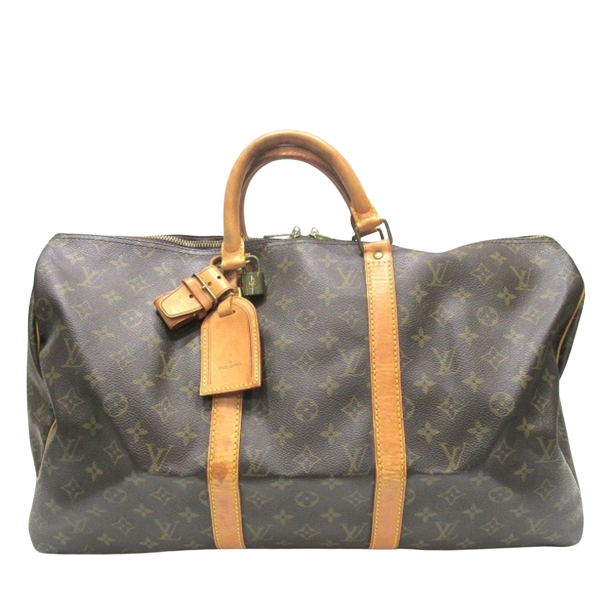 Louis Vuitton Keepall 50  Canvas Travel Bag ()