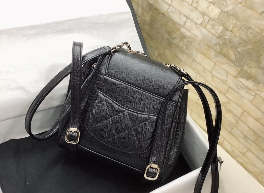 CHLSmall Affinity Backpack Black For Women, Women’s Bags 9.8in/25cm