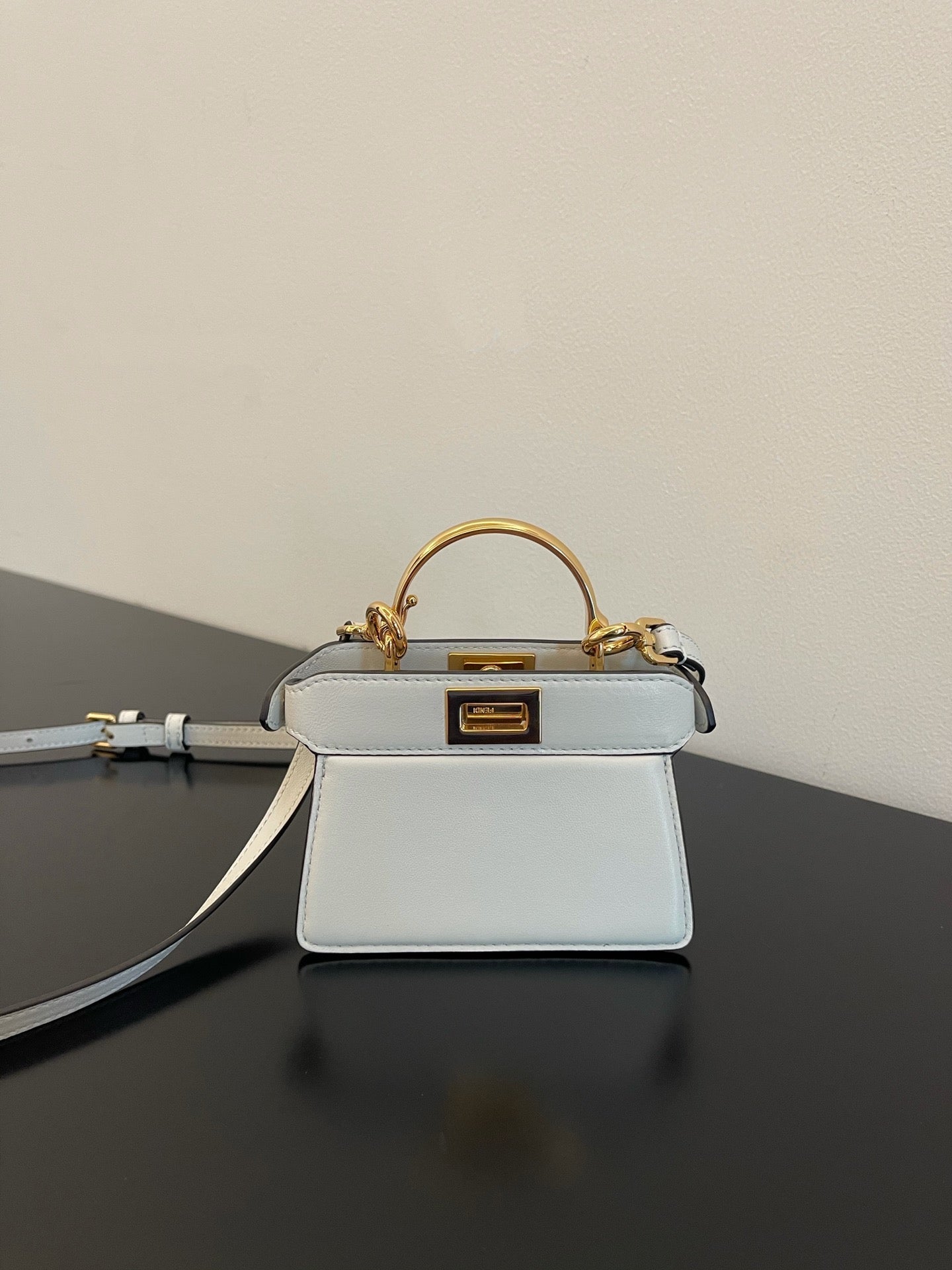 FI GlamI ISeeU Petite White Micro Bag For Woman 11cm/4.5in