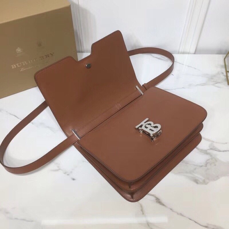 GLAMI Small TB Crossbody Bag Monogram Brown For Women, Bags 8.3in/21cm