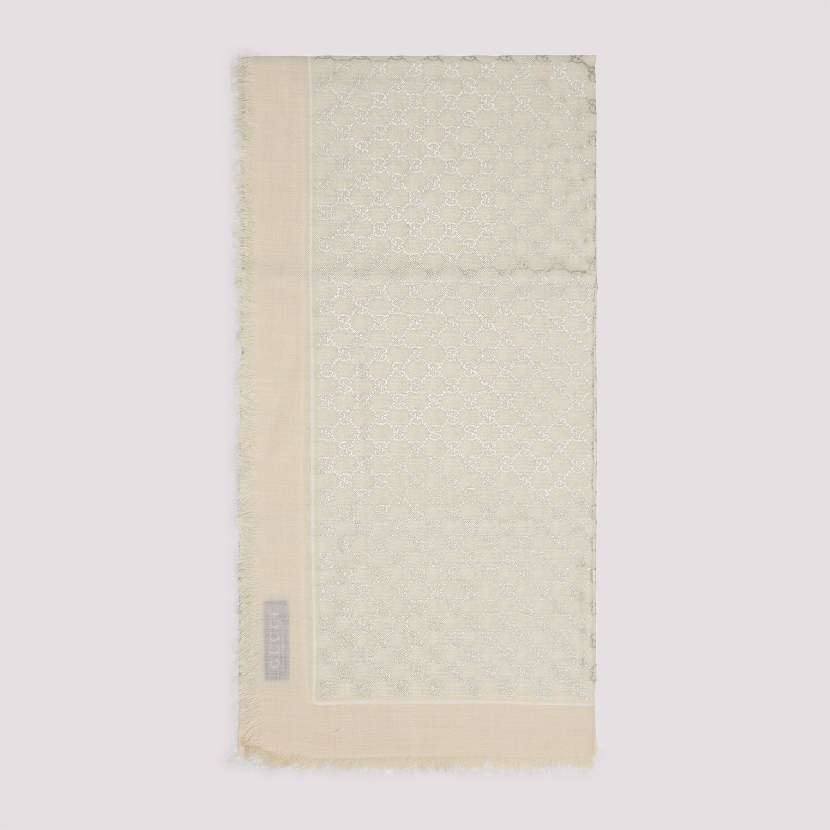 GUCCI Luxe GG Lurex Scarf