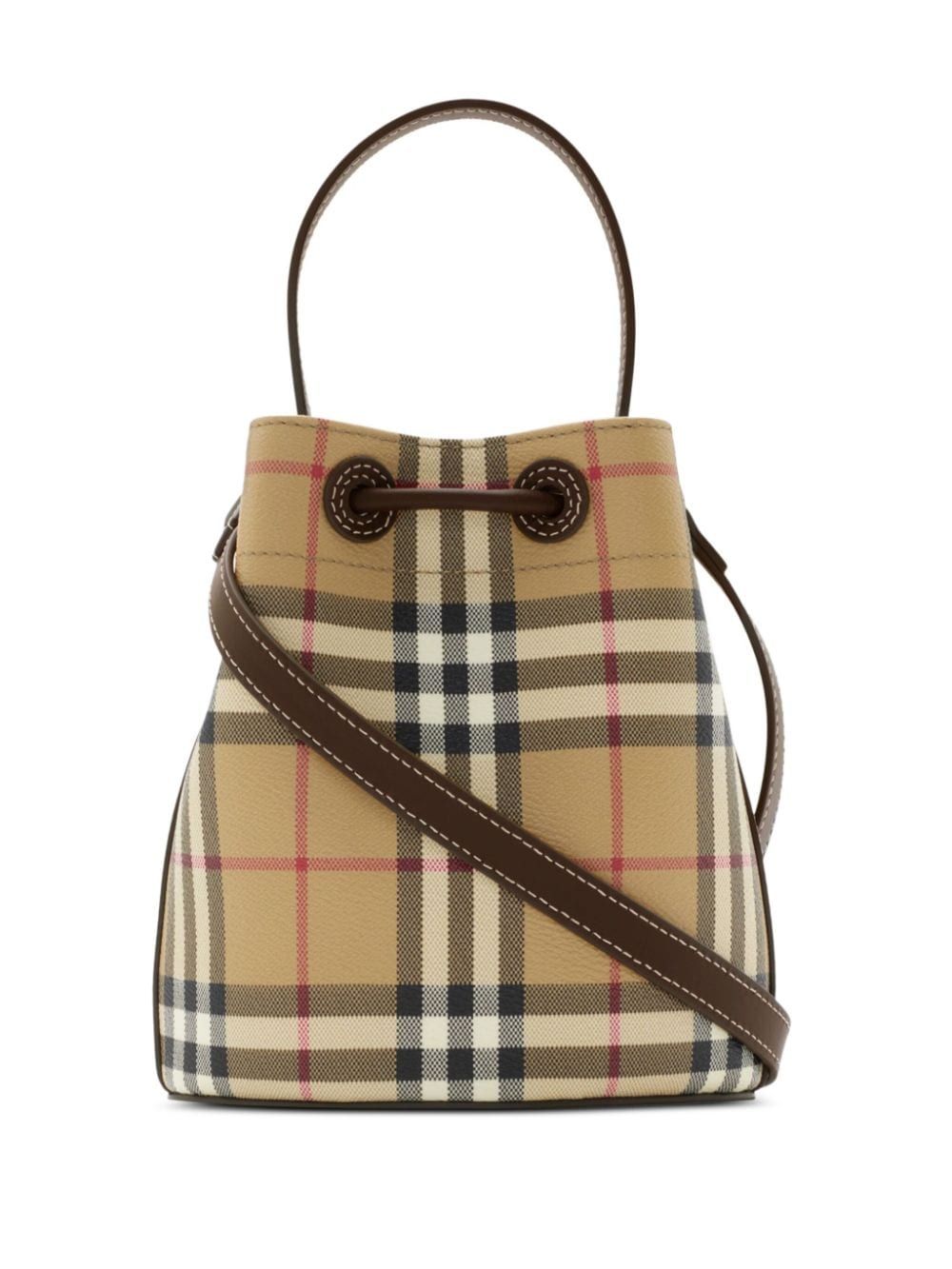 MINI DRAWSTRING BUCKET BAG