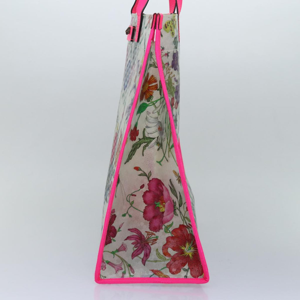 GUCCI Hand Bag Vinyl Clear Pink 548713 560440 81040