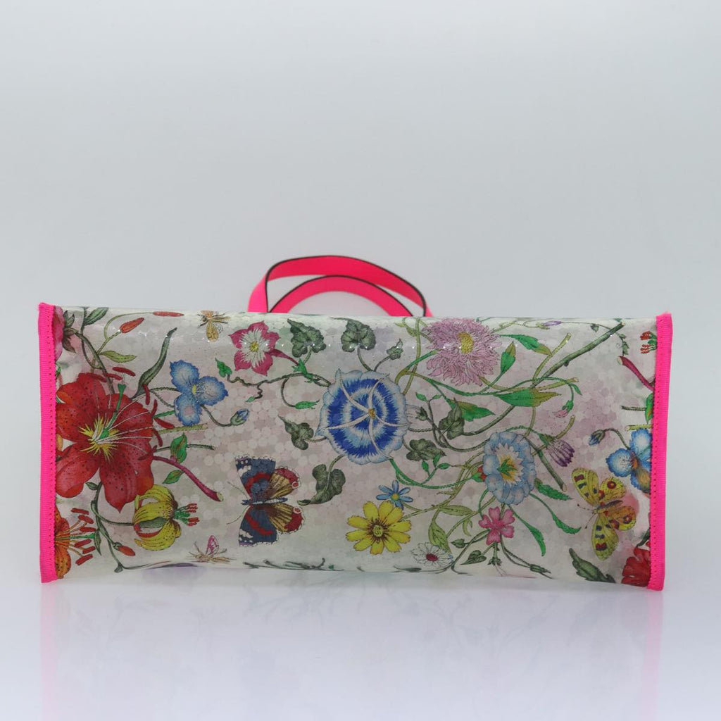 GUCCI Hand Bag Vinyl Clear Pink 548713 560440 81040