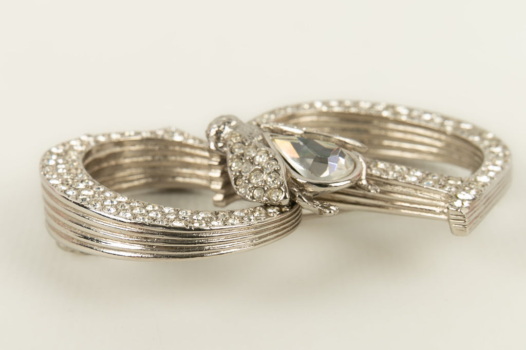 Broche argentÃƒÆ’Ã‚Â©e Dior