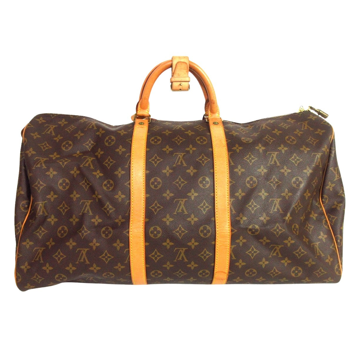 Louis Vuitton Keepall 55  Canvas Travel Bag ()