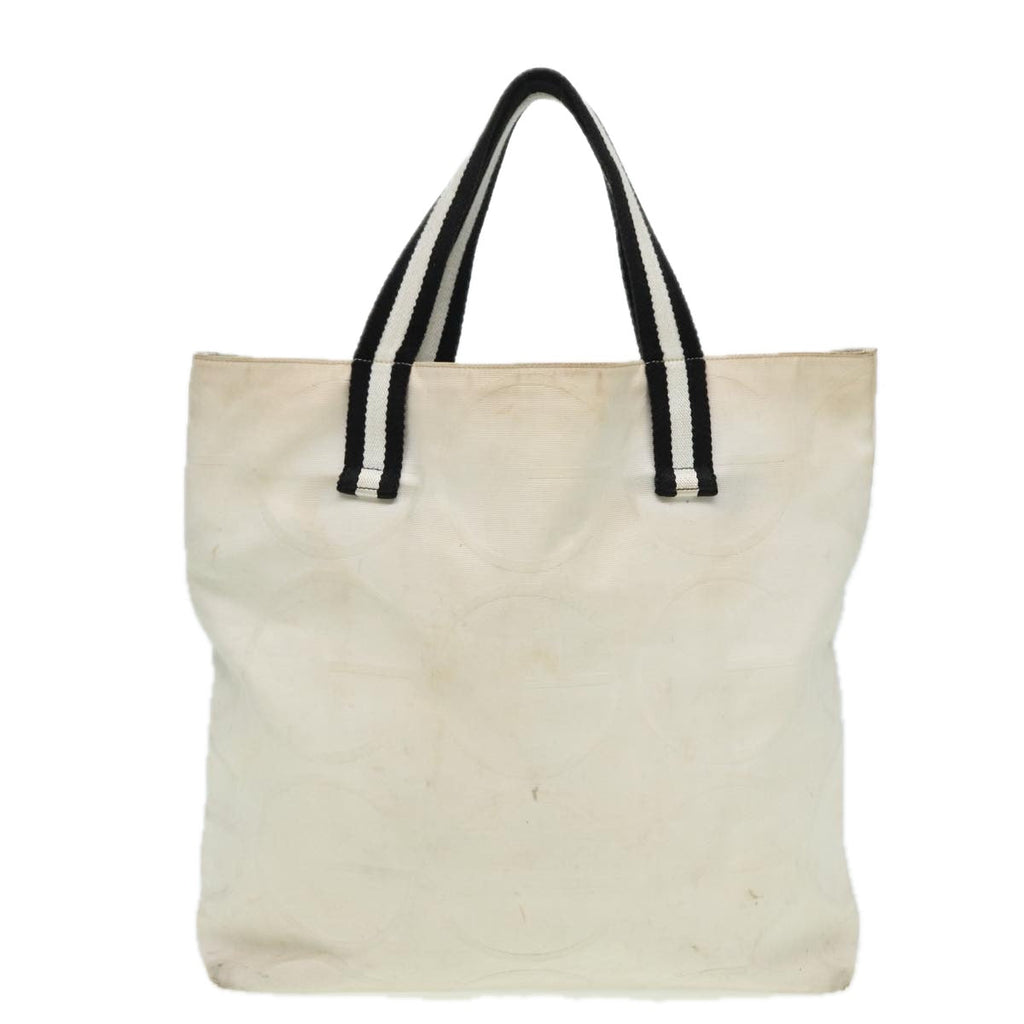 GUCCI Tote Bag Canvas White 123439 81105