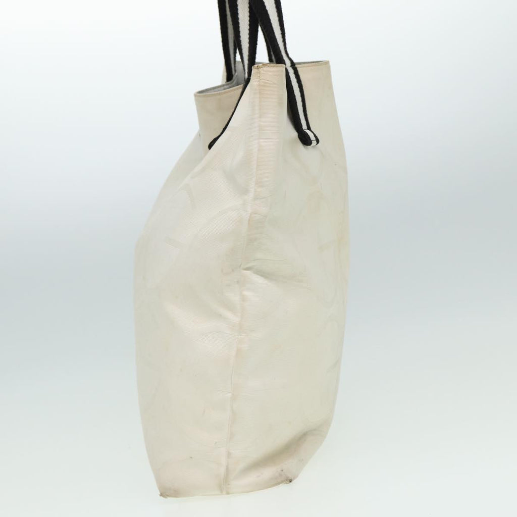GUCCI Tote Bag Canvas White 123439 81105