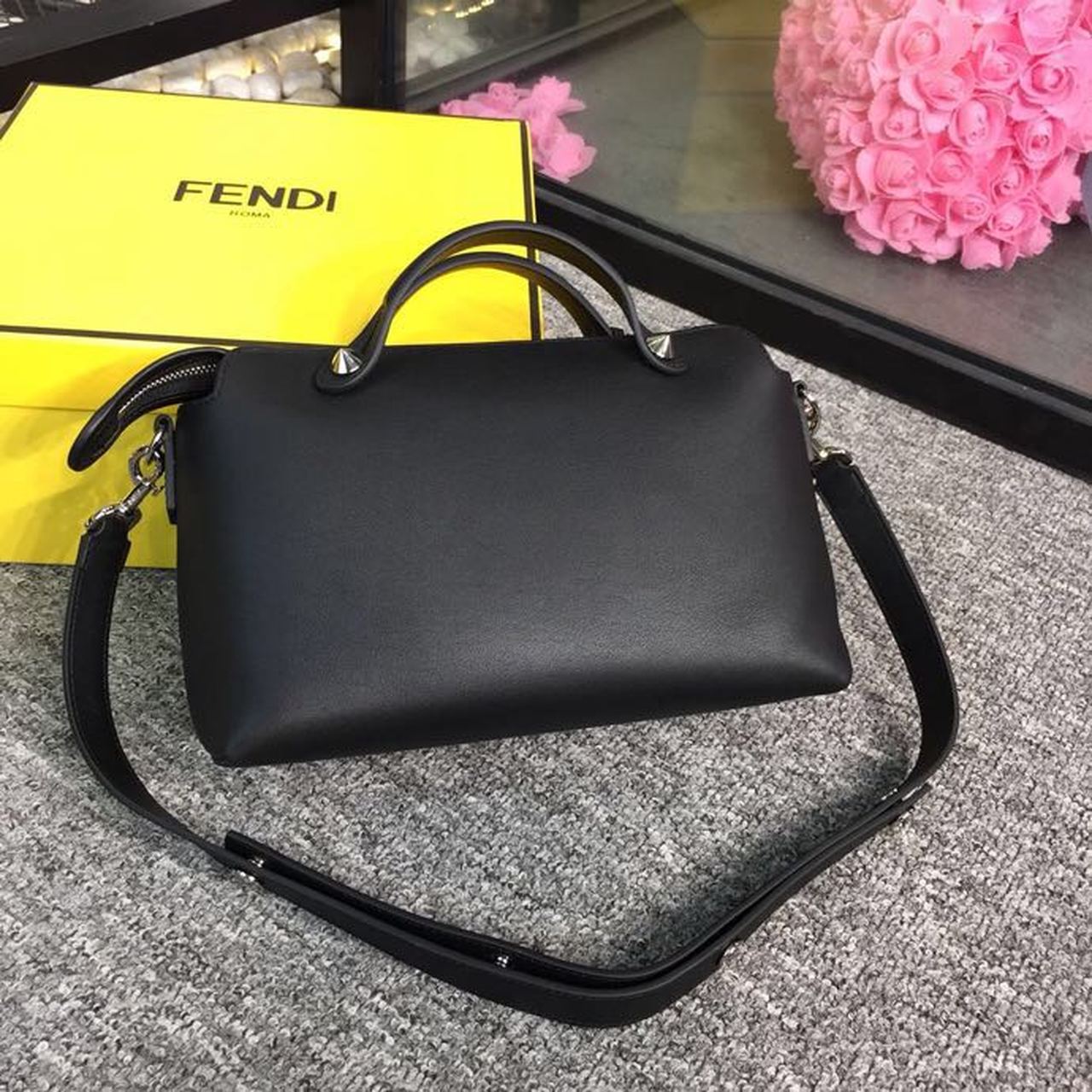 FI By The Way MeGLAMIum Bag Black For Women, Handbags, Shoulder And Crossbody Bags 10.6in/27cm FF 8BL1461D5F0GXN