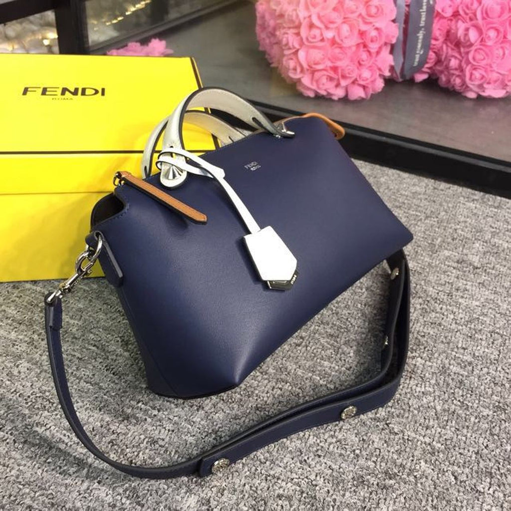 FI By The Way MeGLAMIum Bag Dark Blue For Women, Handbags, Shoulder And Crossbody Bags 10.6in/27cm FF 8BL1461