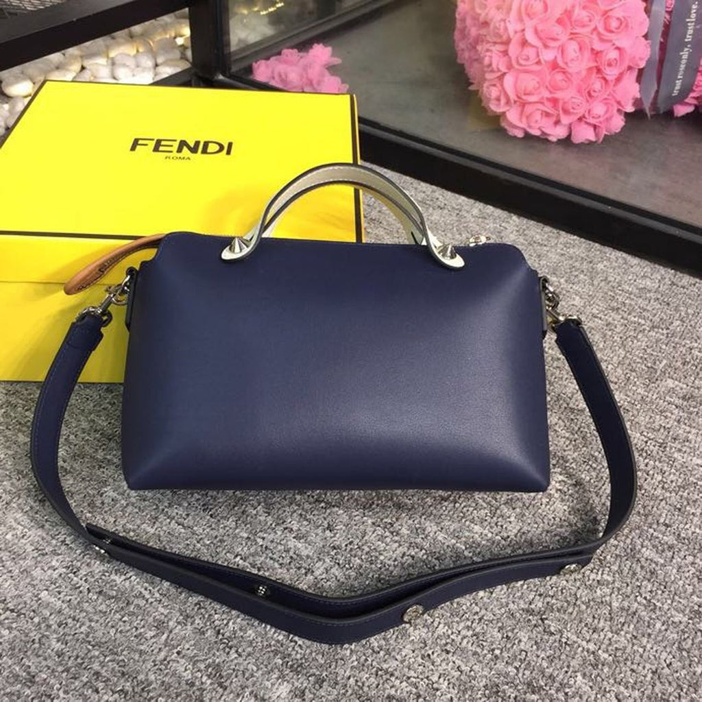 FI By The Way MeGLAMIum Bag Dark Blue For Women, Handbags, Shoulder And Crossbody Bags 10.6in/27cm FF 8BL1461