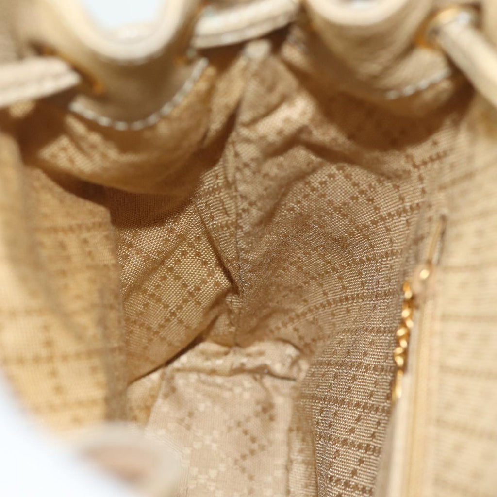 GUCCI Bamboo Backpack Suede Leather Beige 003 1705 0030 81152