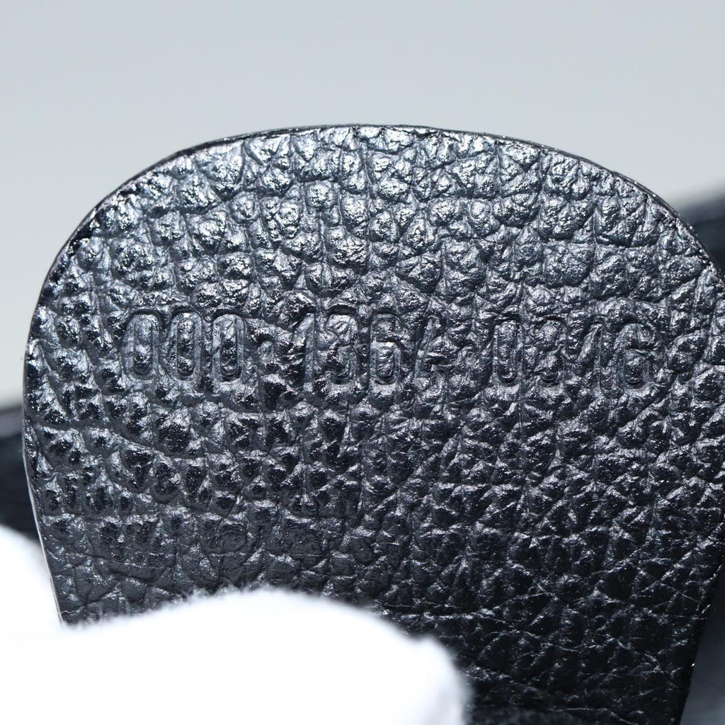 GUCCI Bamboo Hand Bag Suede 2way Black 81161