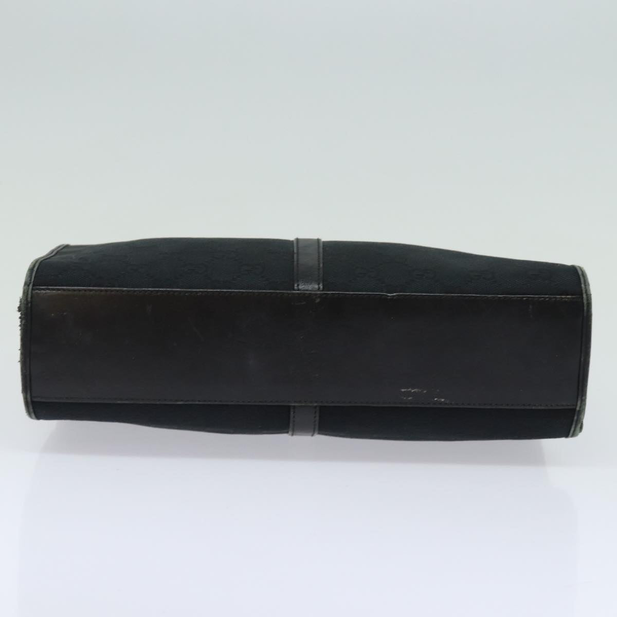 GUCCI Jackie GG Canvas Shoulder Bag Black 002 1073 81163