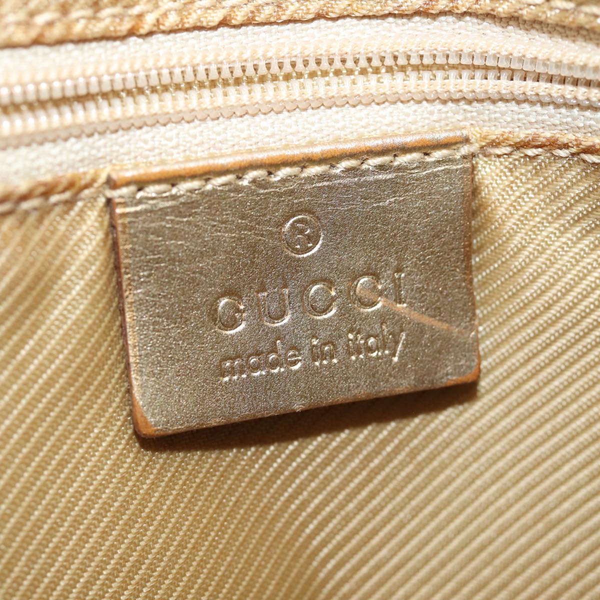 GUCCI GG Canvas Hand Bag Light Blue 000 0852 81164