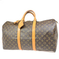 Louis Vuitton Keepall 50  Canvas Travel Bag