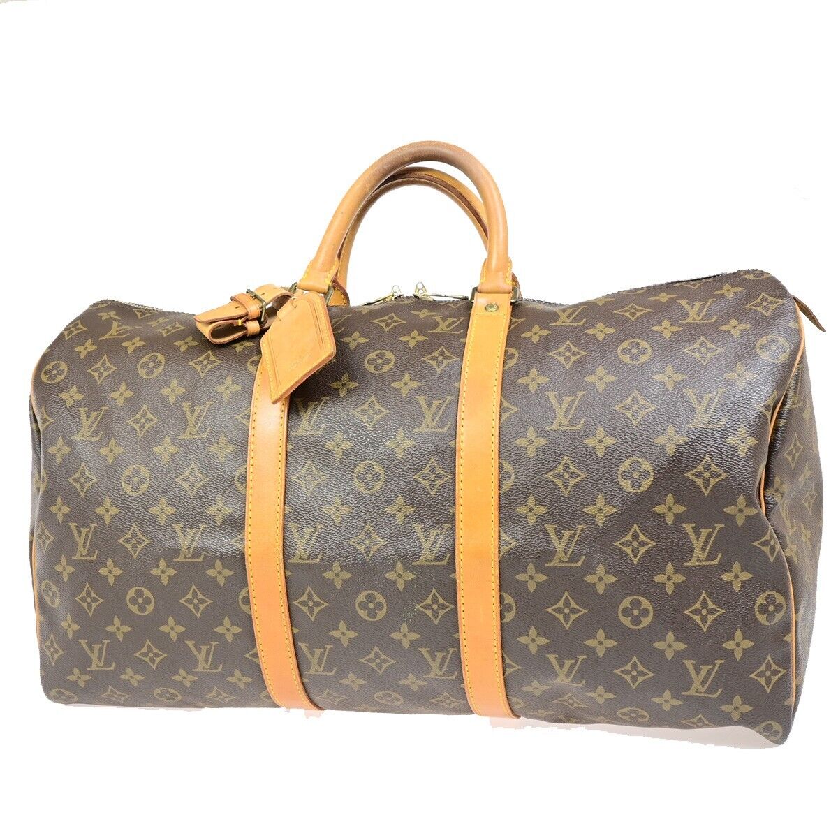 Louis Vuitton Keepall 50  Canvas Travel Bag
