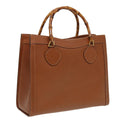 GUCCI Bamboo Hand Bag Leather Brown 002 1186 0260 81198