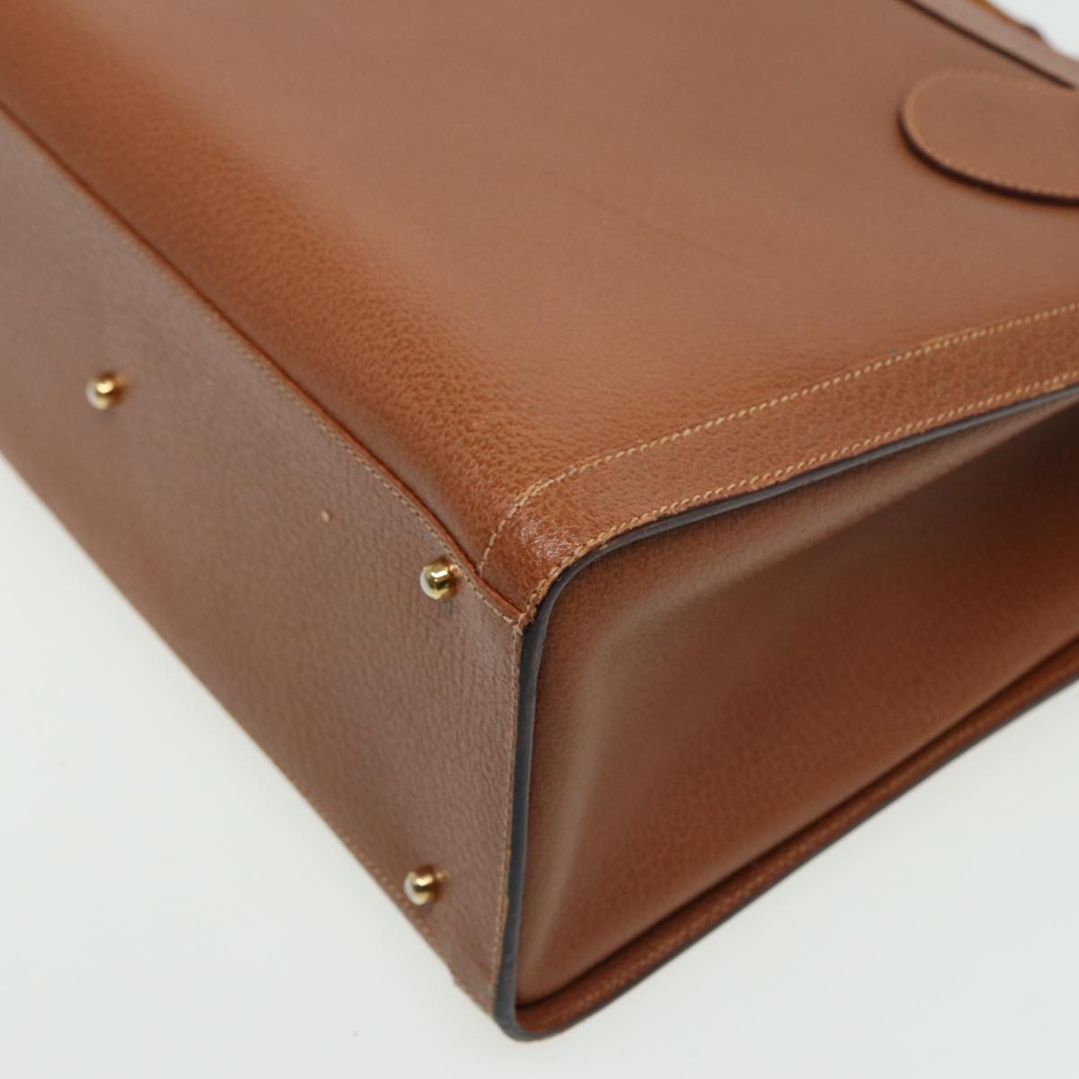 GUCCI Bamboo Hand Bag Leather Brown 002 1186 0260 81198